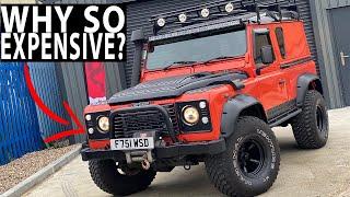 WHY ARE DEFENDER 90’S SO EXPENSIVE? *ENGINE SWAP* Land Rover Defender 90 Review