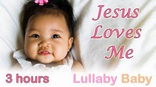  3 HOURS  JESUS LOVES ME   NO ADS  Instrumental MUSIC BOX  Baby Sleep Music  Music for Babies