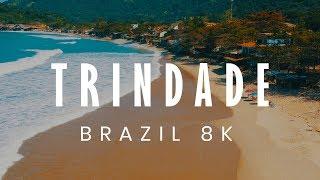 Trindade, Paraty. Secret Beaches near Rio de Janeiro. Flying Over Brazil drone footage.