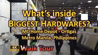 Biggest Hardwares in the Philippines -CW Home Depot -Ortigas Walk Tour