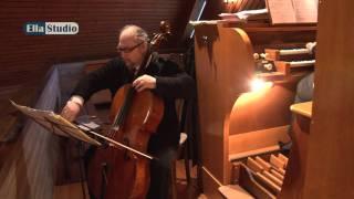 J.S.Bach, 3rd Cello & Organ SONATA.wmv