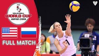 USA  Russia - Full Match | Women’s Volleyball World Cup 2019