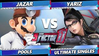 Pre S Factor 11 - JaZaR (Dr. Mario) Vs. Yariz (Bayonetta) Smash Ultimate - SSBU