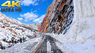 Million Dollar Highway Colorado Rocky Mountain Scenic Drive 4K San Juan Skyway Durango to Ouray