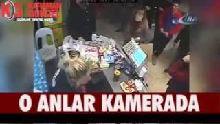 Marketteki Silahlı Gasp Kameralara Yakalandı