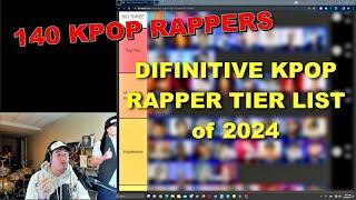 [2024] KPOP RAPPER TIER LIST -- *accurate*