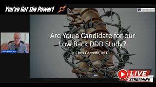 Are You a Candidate for our Low Back DDD Study?