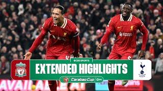 Liverpool vs. Tottenham: Extended Highlights | Carabao Cup | CBS Sports Golazo