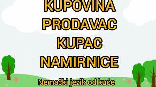 Lekcija 107  KUPOVINA / PRODAVAC / KUPAC / NAMIRNICE