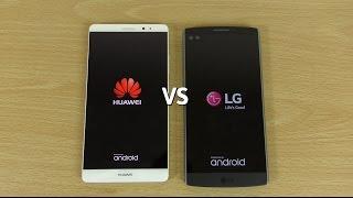 Mate 8 VS LG V10 - Speed Comparison!