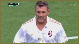 Italian Legend Christian Vieri Return to Football in Game With Arsenal Legends