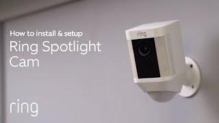 How to Install & Setup Ring Spotlight Cam | Easy to Connect