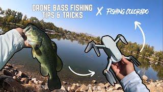 Colorado Bass Fishing Tips & Tricks- Drone Footage Explanations