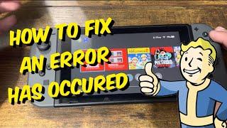 How To Fix Nintendo Switch "An Error Has Occurred" Error - (Quick Fix!)