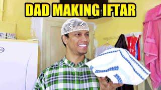 Father Makes Iftar for the first Time