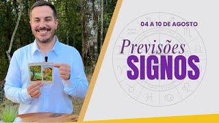 PREVISÕES DOS SIGNOS  - 04 a 10 de Agosto 2024 | André Mantovanni