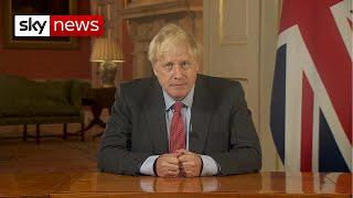 In full: Boris Johnson's coronavirus address to the nation