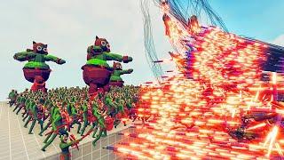 100x GOBLIN ARMY + GIANT vs EVERY GOD - Totally Accurate Battle Simulator TABS