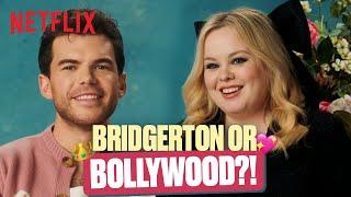 Guessing The Plot: Bridgerton OR Bollywood ️ Ft. Luke Newton & Nicola Coughlan | Netflix India