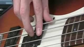 Bass Fingerstyle Picking Hand Basic Setup