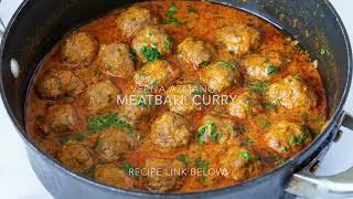 Meatball Curry Recipe - Ground Beef Kofta Curry (Indian)