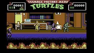 Teenega Mutant Hero Turtles - C64 (Review #488)