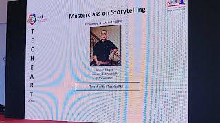 Masterclass On Storytelling. @storywallahs #tecHeaRt