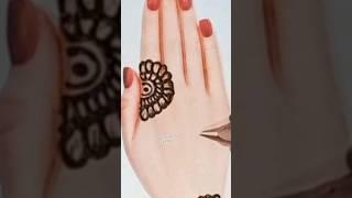 very beautiful simple mehndi jewellery easy bak hend trick for beginners dotted #viral mehndi Design