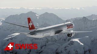Fabulous views: new SWISS Boeing 777 above the Alps | SWISS