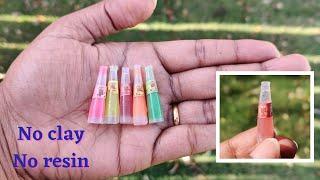 DIY Miniature Juice Bottle/ Chia Drink Tutorial | Step by step tutorial | Easy Dollhouse Miniatures