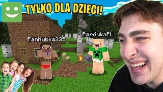 NISZCZE SERWER TYLKO DLA DZIECI  Minecraft