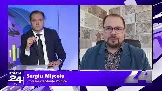 Sergiu Mișcoiu, profesor de Științe Politice, LIVE la Interviurile Digi24.ro