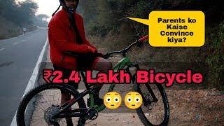 This Guy Bought Bicycle For 2.4 Lakh  | How was he able to Convince his parents?