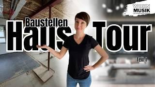 Meine Haus Tour von der Baustelle #1 Erdgeschoss | Planung & Entscheidungen