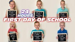 24 Hours with Family Fun Pack on the First Day of School!!