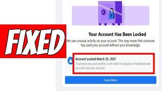 Your Account Has Been Locked Facebook learn more problem  - How to unlock Facebook locked account