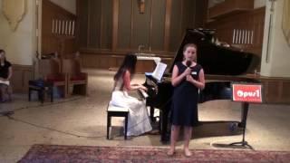 2016 Opus 1 Music Studio Summer Recital - Emma Hoefer, Voice