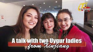 Two Uygur women share stories of their life, debunk rumors about Xinjiang