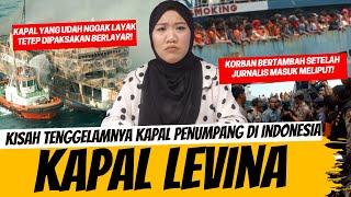 KAPAL LEVINA - KAPAL PENUMPANG INDONESIA YANG TENGGELAM MENUJU KE BANGKA BELITUNG