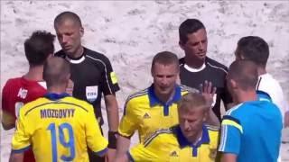 Пляжный футбол. Кубок Европы 2016. Украина 6:5 Швейцария