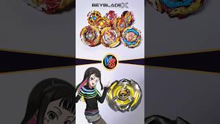 Beyblade X  Battle 【Wizard Arrow VS ALL Spriggan】 ベイブレードX  ウィザードアロー 베이블레이드 X 위저드 애로우 VS 올 스프리건