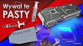 Ostateczne starcie! Honeywell PTM7950  fabryczna i inne pasty termo na GPU  TEST! 