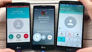 LG Magna, LG LRX22G, LG G4S/ Incoming, Outgoing Mobile Calls/ LG VS LG