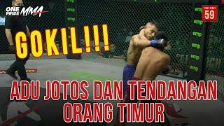 GOKIL! ADU JOTOS DAN TENDANGAN ORANG TIMUR | FULL FIGHT ONE PRIDE MMA FN 59