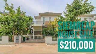 SIEM REAP REALESTATE ep19: HOUSE FOR SALE in Siem Reap, CAMBODIA | $210,000 | Real Estate Agent