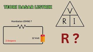 TEORI DASAR LISTRIK - MENCARI HAMBATAN (OHM)