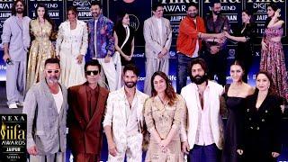 IIFA Awards 2025 In Jaipur Press Conference | Shahid, Kareena, Kartik, Kriti, Nora, Madhuri, Shreya