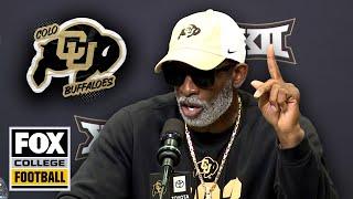 Press Conference: Deion Sanders on Travis Hunter's athleticism, Colorado's progress | CFB on FOX