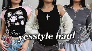 yesstyle try-on haul 2024 🩷: pinterest outfit inspo, acubi/korean fashion, cute & trendy clothes