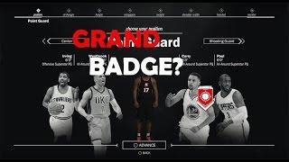 NBA 2K17: HOW TO GET HALL OF FAME BADGE & GRAND BADGE INFO